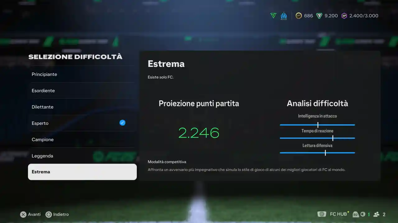 Ultimate Team FC 25 Squad Battles: come fare tanti punti e punti per livello di difficoltà.