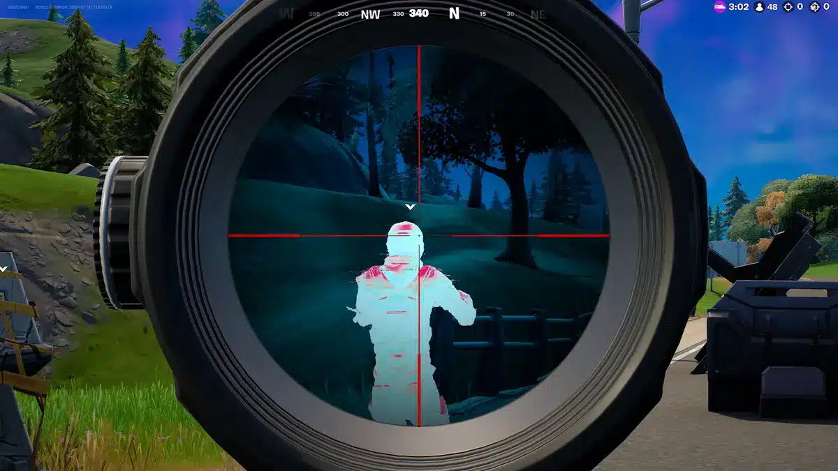 Infliggi danni ai giocatori mentre usi il mirino in Fortnite