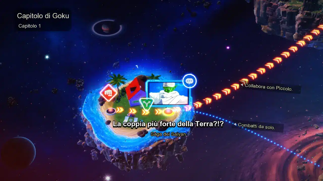 What If di Goku What If di Vegeta What If di Piccolo What If di Trunks What If di Gohan What If di Freezer What If di Jiren What If di Black Goku Sbloccare tutti i What If di Sparking Zero Dragon Ball: Sparking Zero