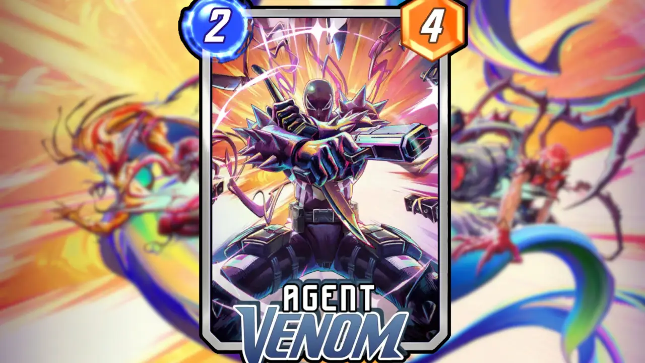 Nuova Stagione di Marvel Snap: noi siamo Venom Agente Venom Agony Drop di Twitch di Marvel Snap