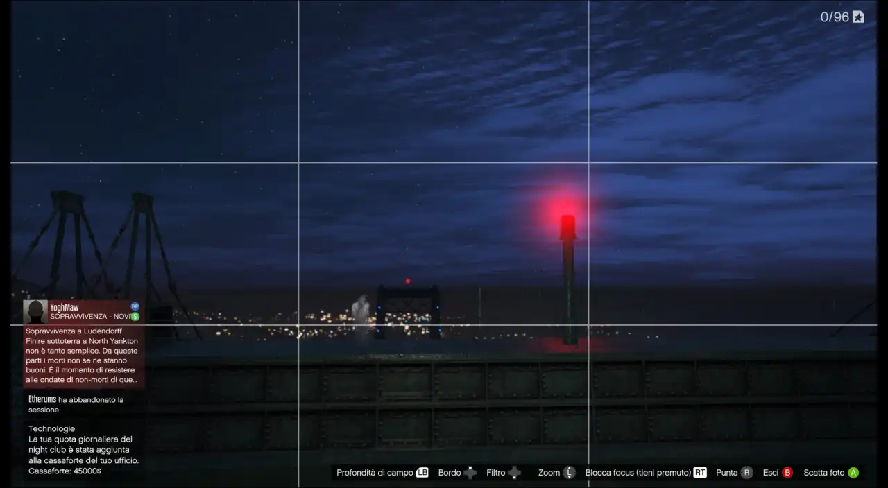 GTA Online Ghosts Exposed Posizione fantasma 4 - ore 22.00-23.00 - Aeroporto di Los Santos apparizione in-game