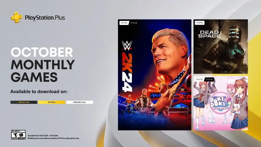 PS Plus ottobre 2024