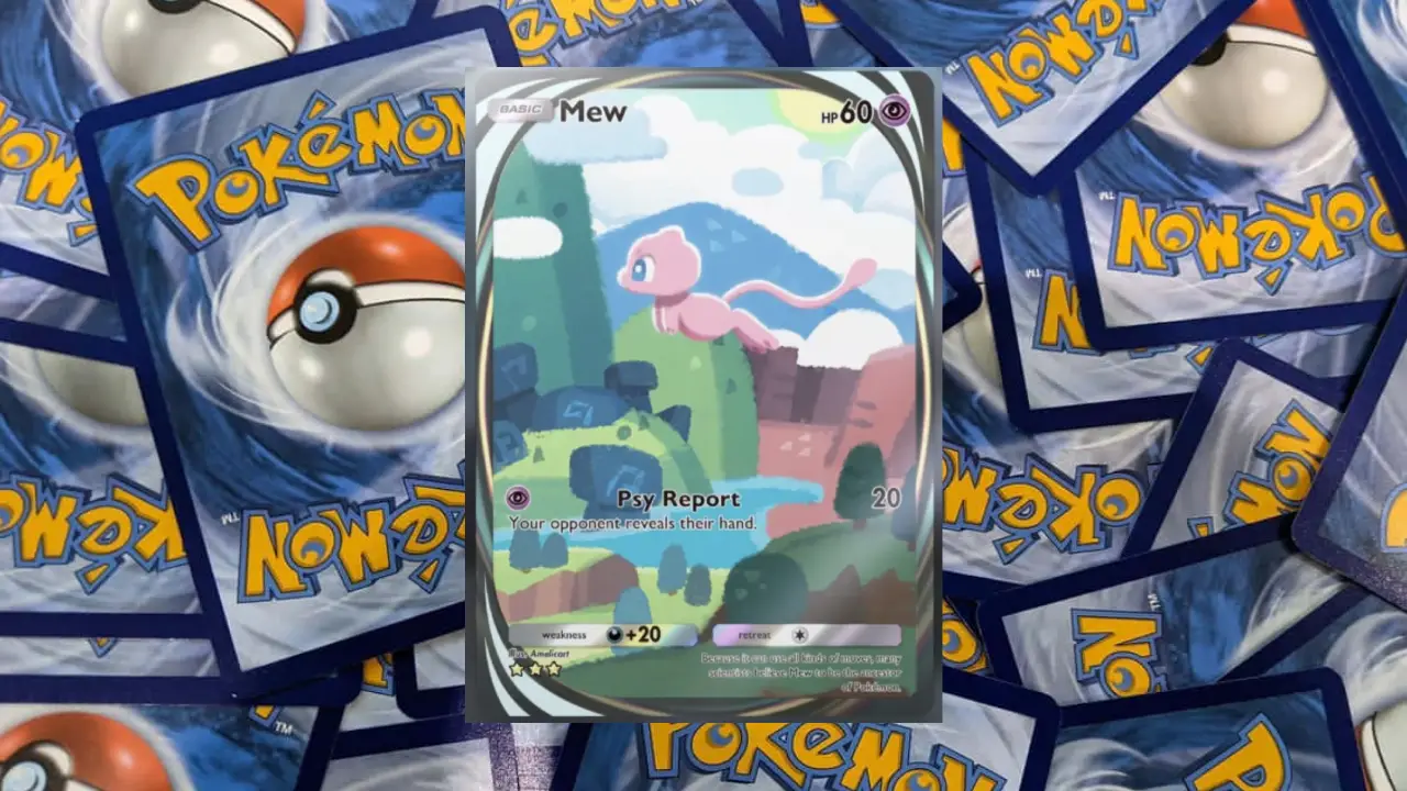 Mew in GCC Pokémon Pocket Mew in Pokémon TCG Pocket