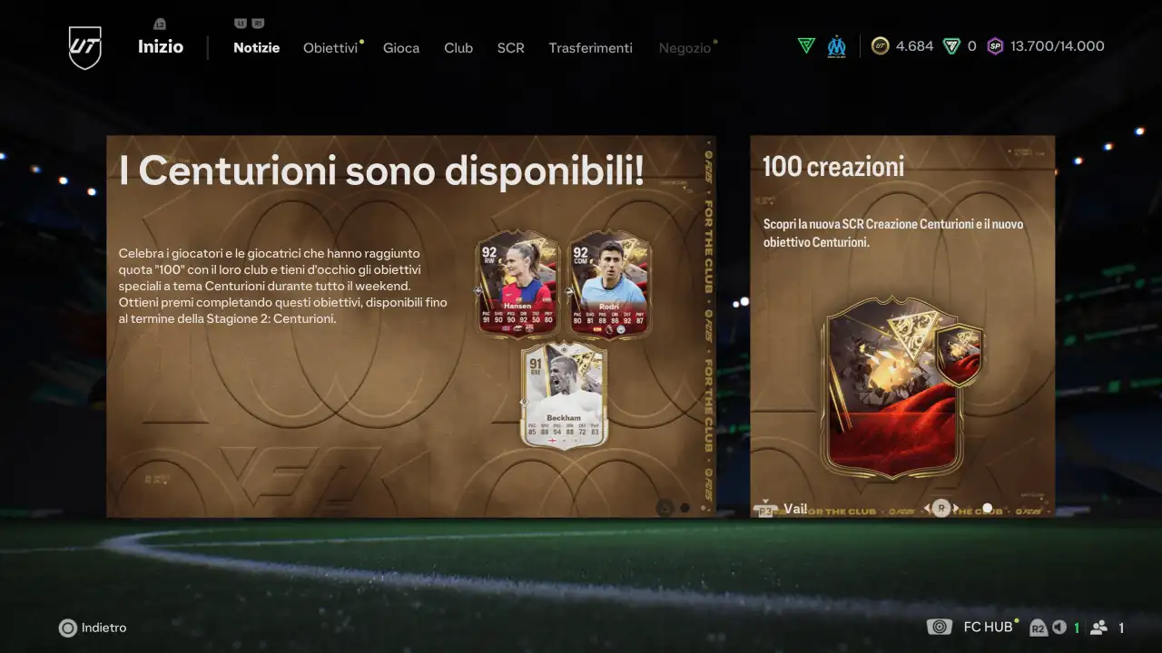 EA Sports FC 25 Centurions, nuove carte e Icone Centurioni, Team 1, SBC, Obiettivi ed Evoluzioni. Come funziona e tutto quello che dovete sapere.
