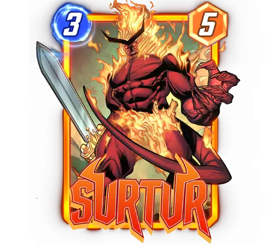 Marvel Snap: La guerra dei nove regni Surtur