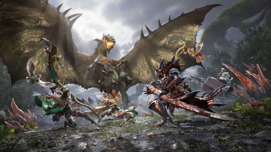 annunciato monster hunter outlanders