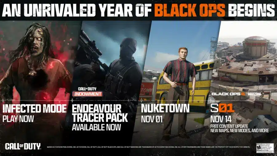 Stagione 1 di Call of Duty Black Ops 6 data di uscita, nuove mappe e dettagli