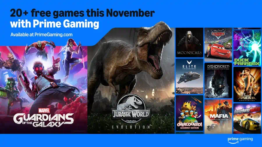 amazon prime gaming di novembre 2024