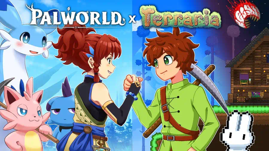 palworld x terraria collaborazione