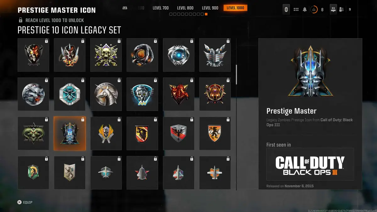 sistema di prestigi in cod bo6 multiplayer