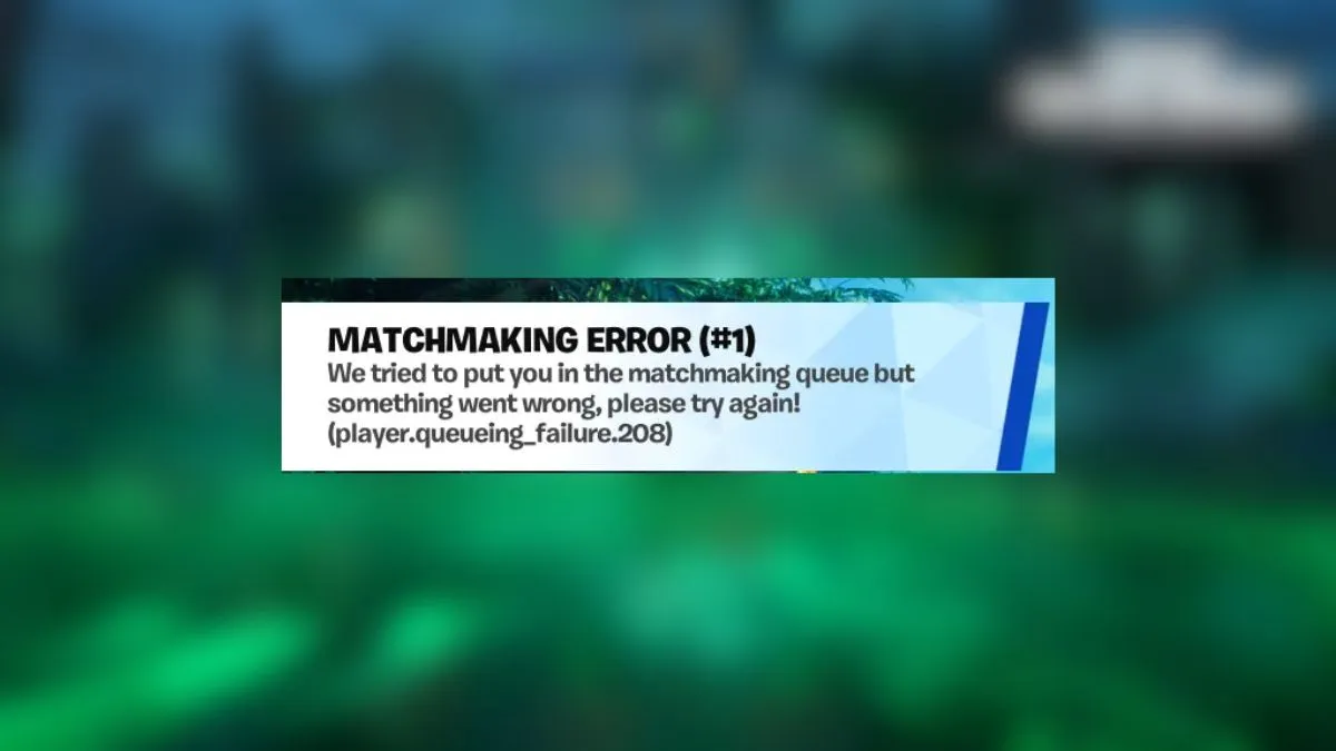 Come risolvere l'errore matchmaking n1 di Fortnite cause e soluzioni