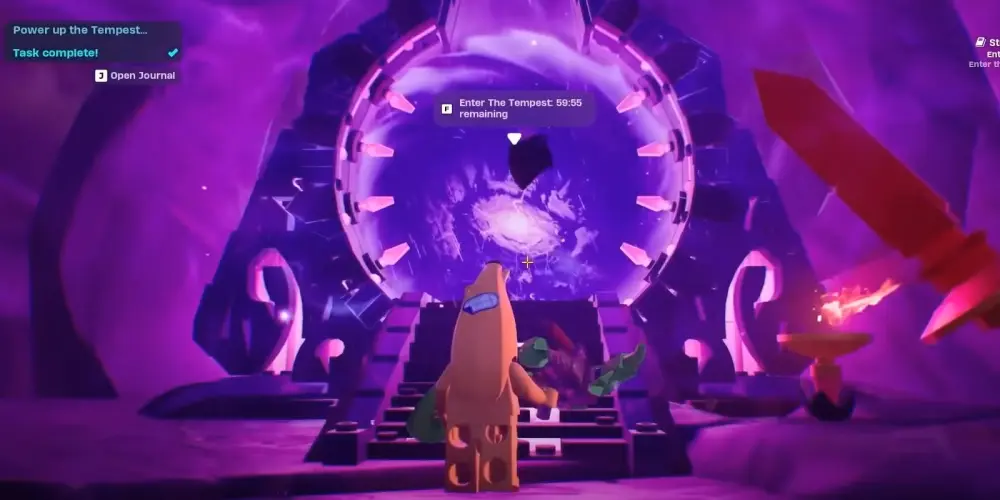 Dove trovare la porta dell'uragano in LEGO Fortnite e come attivarla