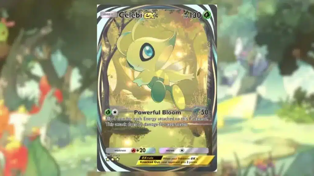 Deck Celebi EX Pokémon TCG Pocket GCC Pokémon Pocket Deck List Celebi EX Mazzo Celebi EX