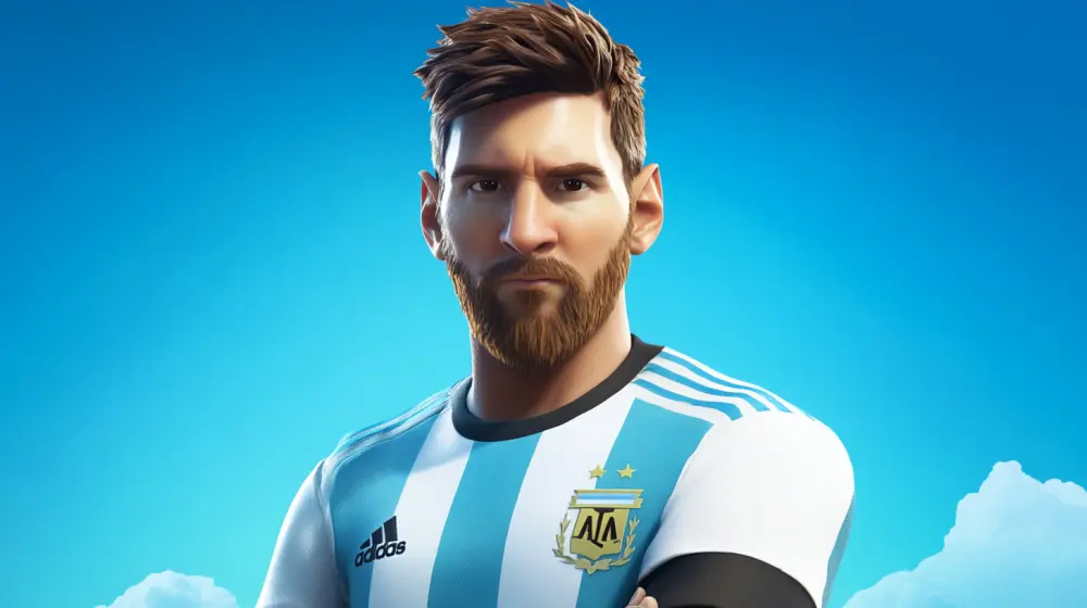 Prevista la skin di Messi in Fortnite