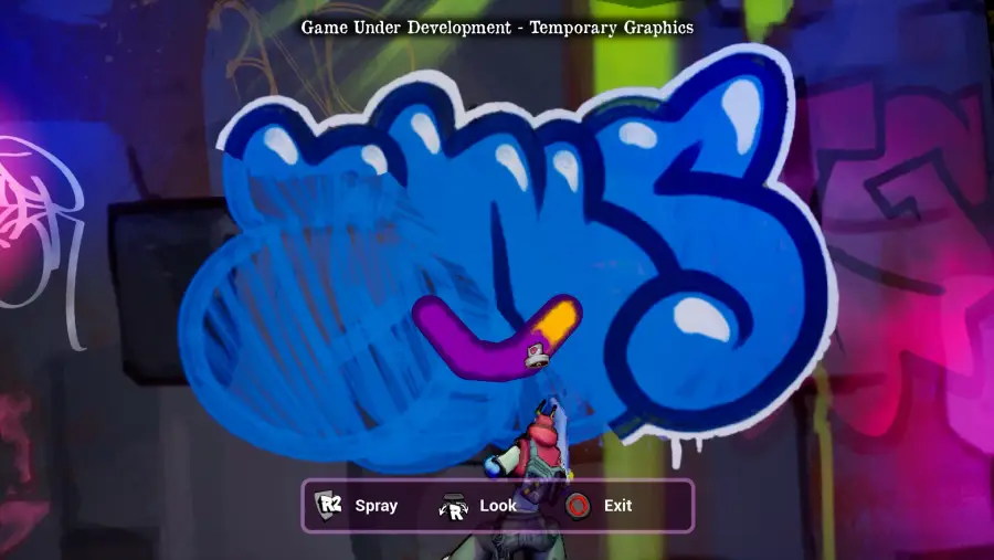 block number 5 graffiti