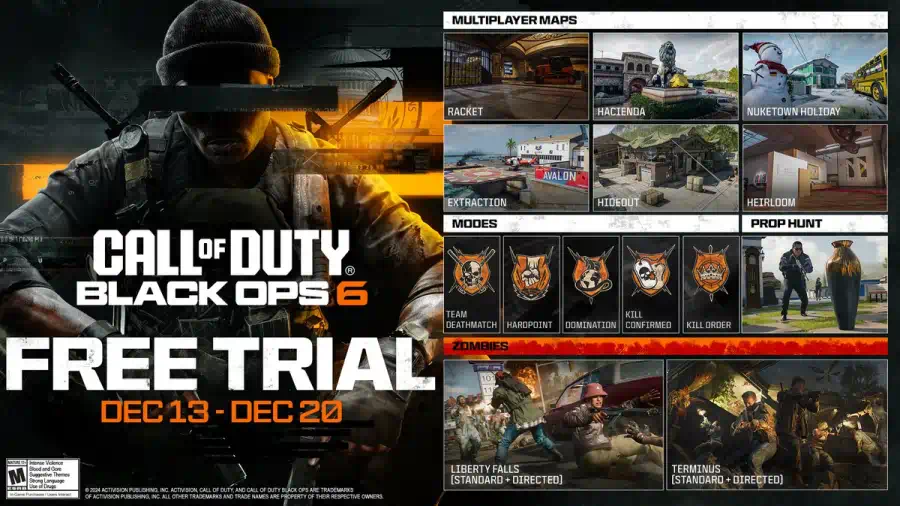 cod black ops 6 gratis per una settimana