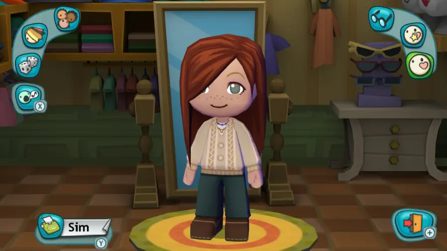 gameplay di mysims e mysims kingdom