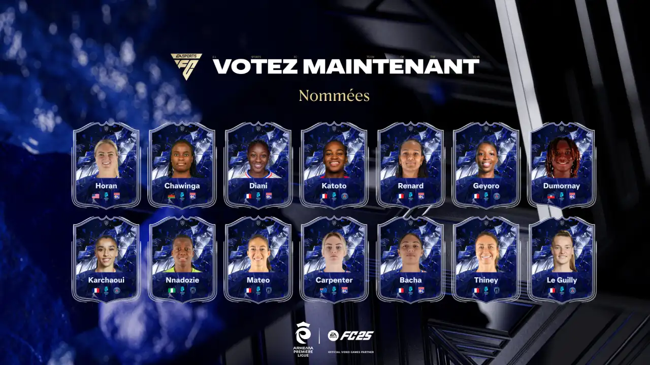 TOTY di FC 25 Ultimate Team: nomination calciatrici