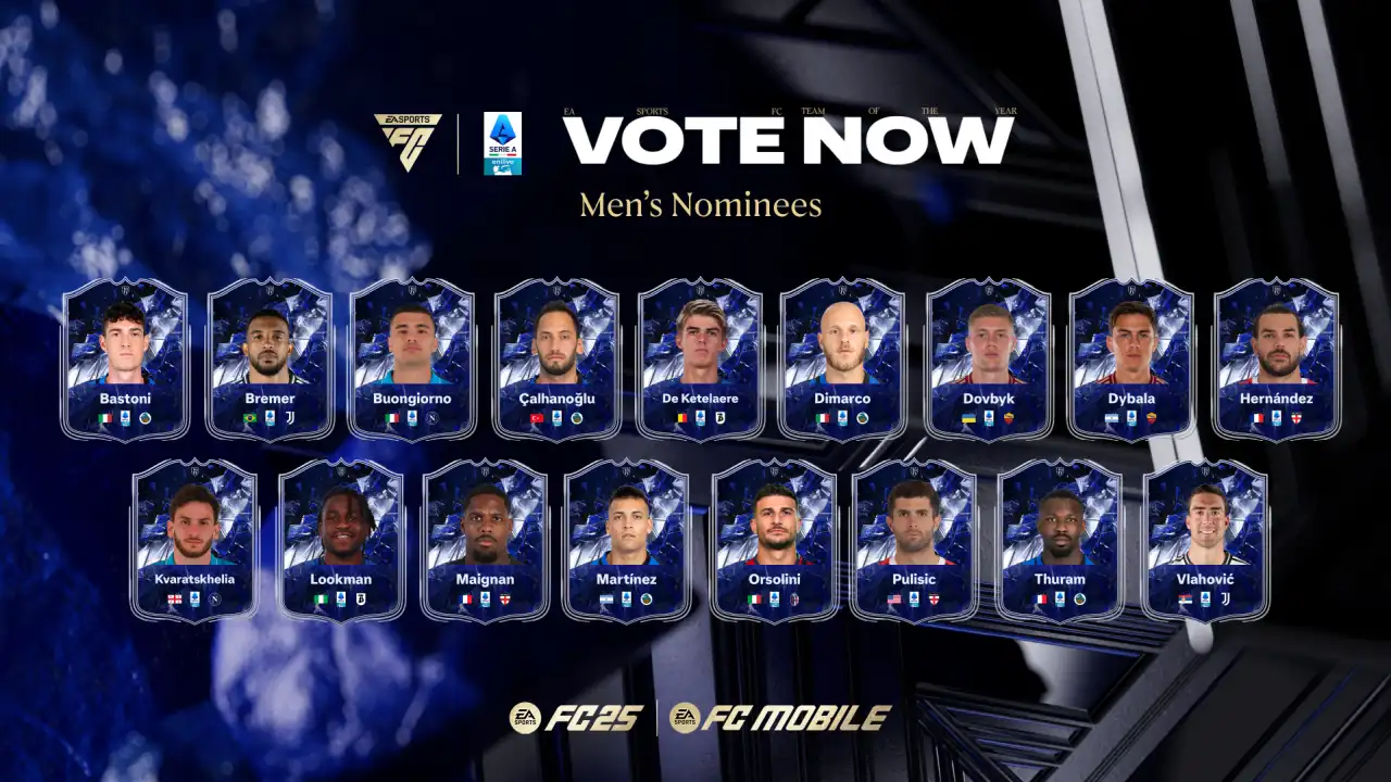 TOTY di FC 25 Ultimate Team: nomination Serie A Enilive