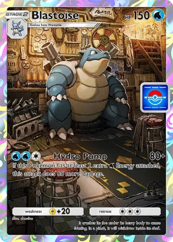 Promo Pack Serie A Vol. 2 Guida all'Evento di Blastoise Pokémon TCG Pocket GCC Pokémon Pocket Blastoise Full Art Evento Bonus di Blastoise Promo Pack di Blastoise