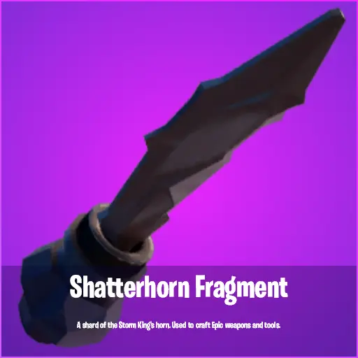 frammento di corno infranto in lego fortnite mappa location re della tempesta