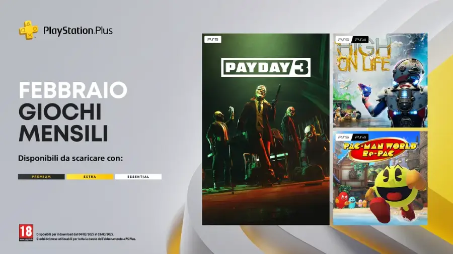 ps plus essential giochi mensili febbraio 2025 ps4 e ps5