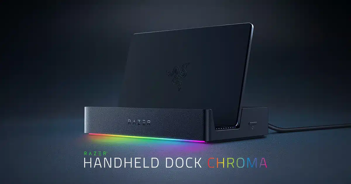 handheld dock chroma razer al ces 2025