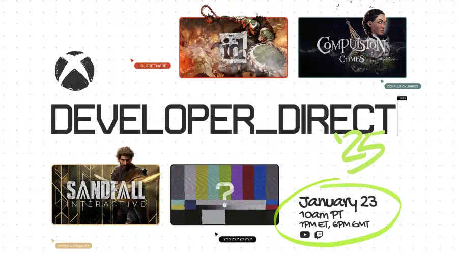xbox developer direct 2025 data e giochi