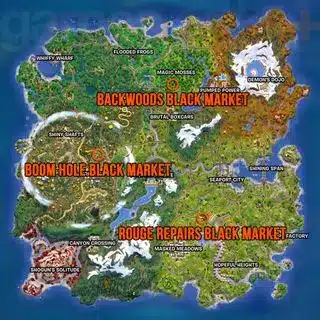 Acquista un servizio deluxe da un personaggio fuorilegge in Fortnite location missione
