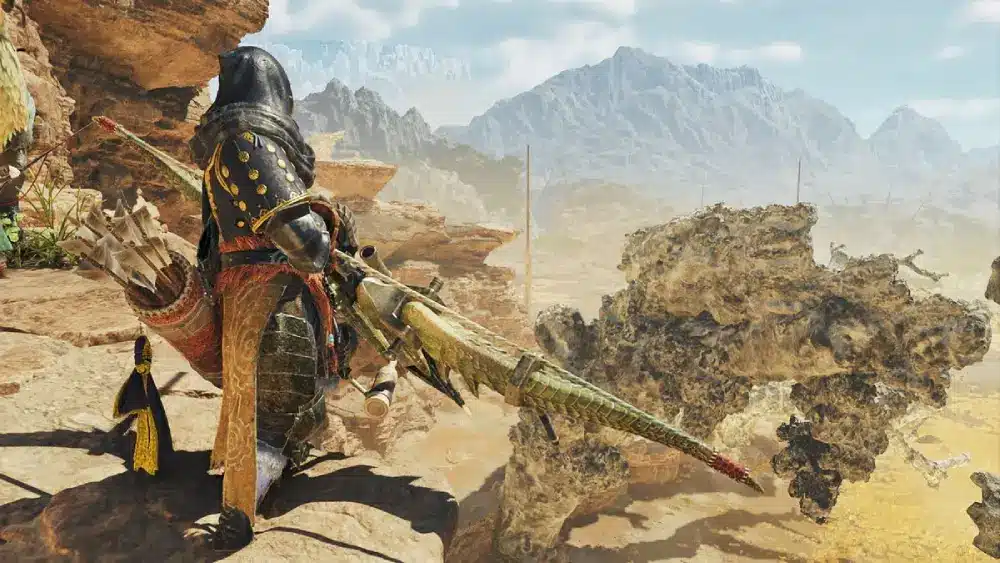 Guida all'Arco Armi di Monster Hunter Wilds How to use Bow in Monster Hunter Wilds Comandi dell'Arco Rivestimenti frecce