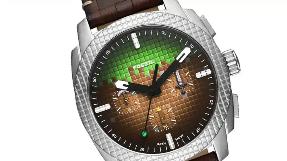 Disponibili gli orologi di Minecraft targati Fossil
