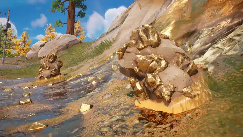 Dove trovare i filoni d'oro della miniera in Fortnite