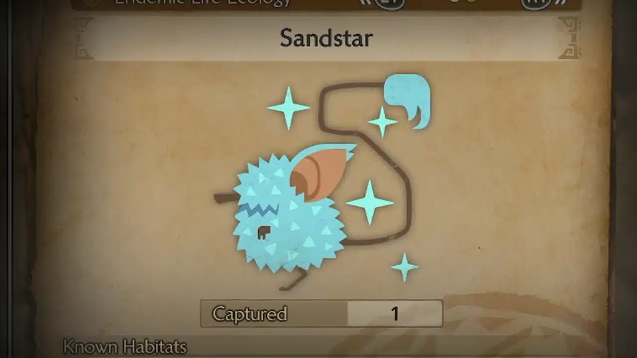 Fauna Endemica in Monster Hunter Wilds Missioni di Samin Missioni di Dareel Capcom Endemic Life