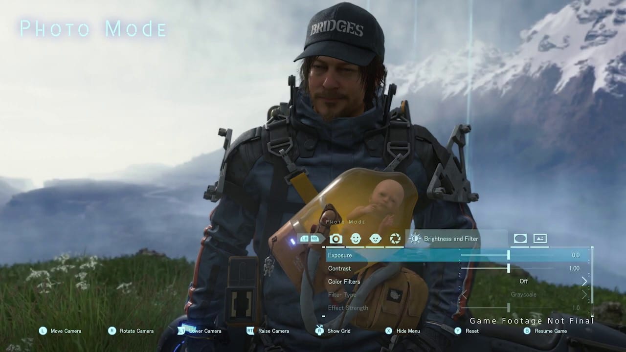 Death Stranding Photo Mode