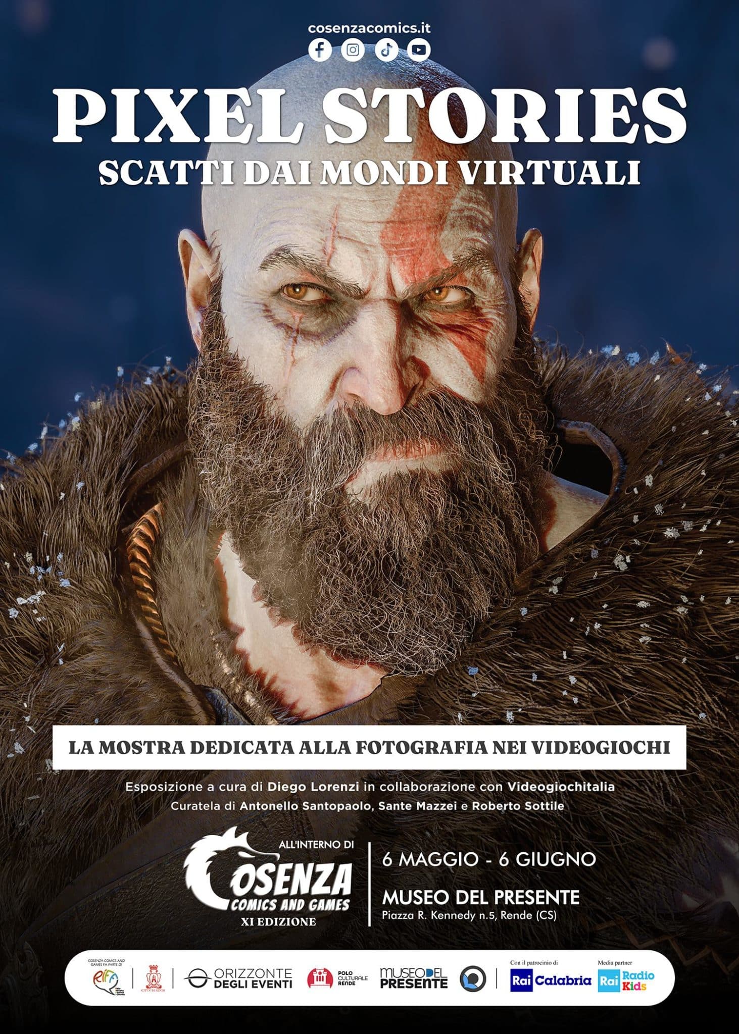 Mostra Virtual Photography pixel stories museo del presente di rende cosenza