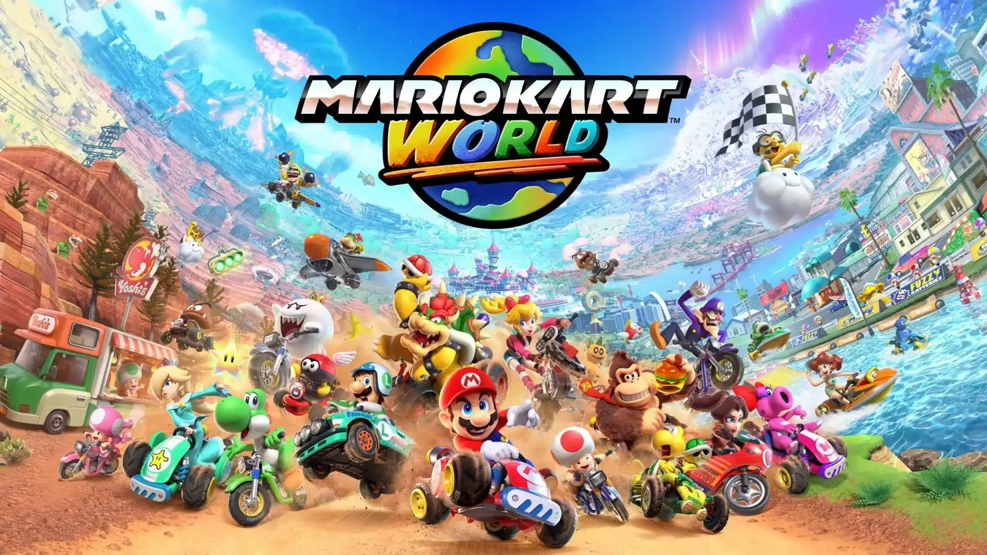Mario Kart World Trailer Nintendo Direct