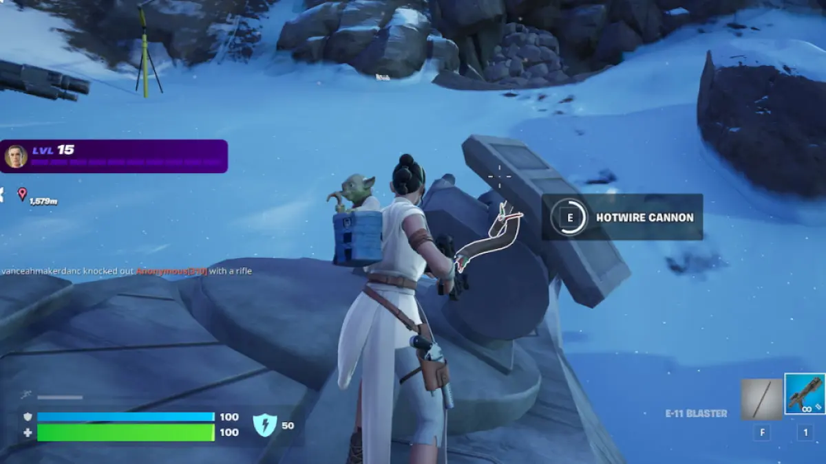 Ispeziona i cannoni in Fortnite leia organa mappa location incarico