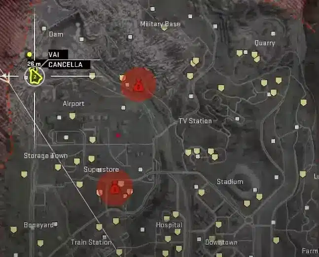 Location della bottiglia di vino per Easter Egg di Verdansk