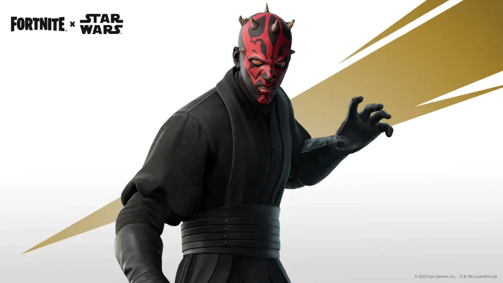 skin di Darth Maul su Fortnite