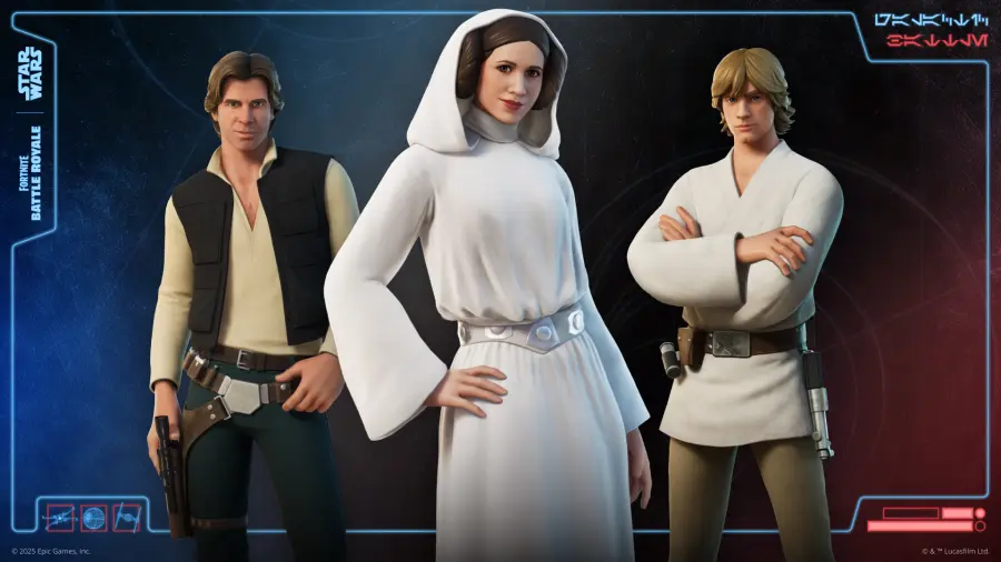 skin nuova stagione fortnite star wars