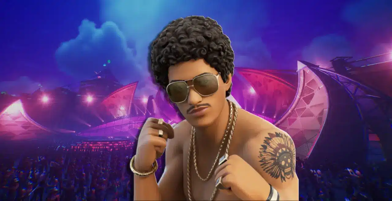 Skin di Bruno Mars in Fortnite