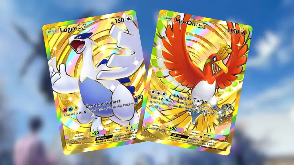 Pokémon TCG Pocket GCC Pokémon Pocket Pack Lugia Pack Ho-Oh Carte di La Via del Cielo e del Mare