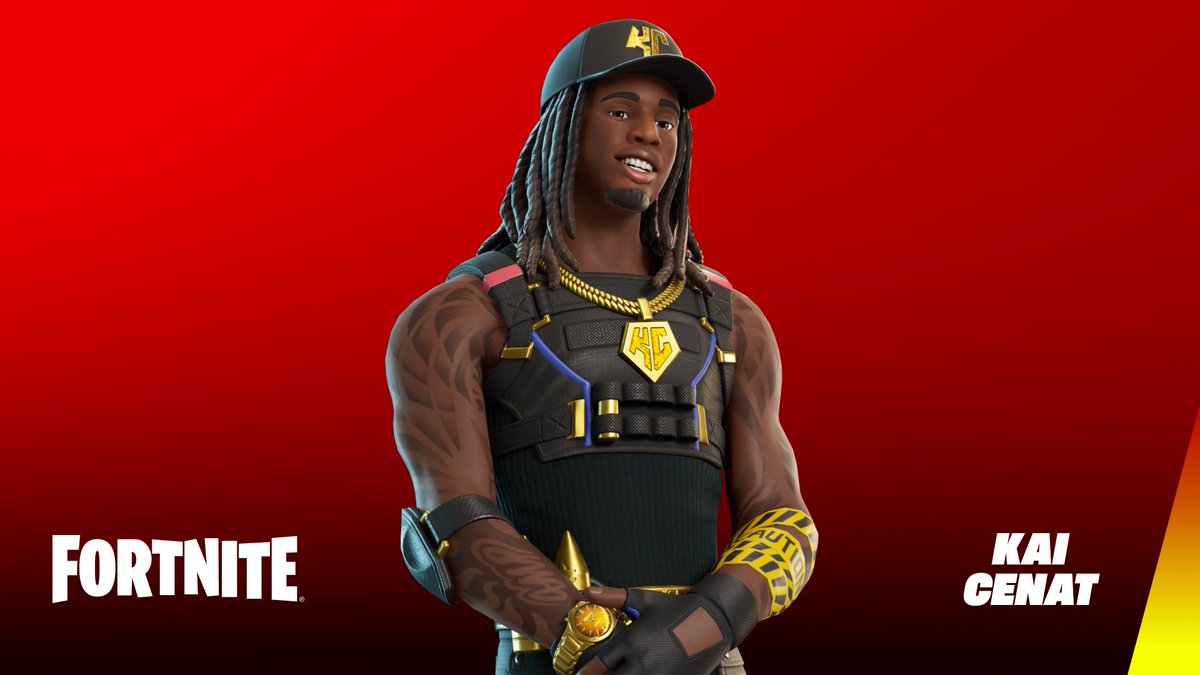La skin di Kai Cenat in Fortnite