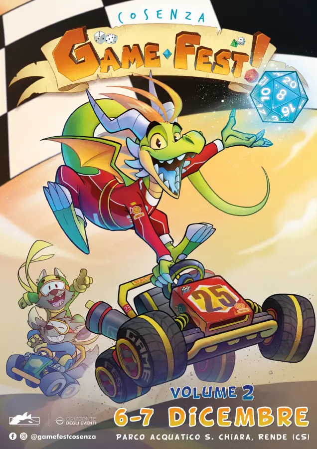 Cosenza Game Fest! Volume 2 rende calabria festa del gioco