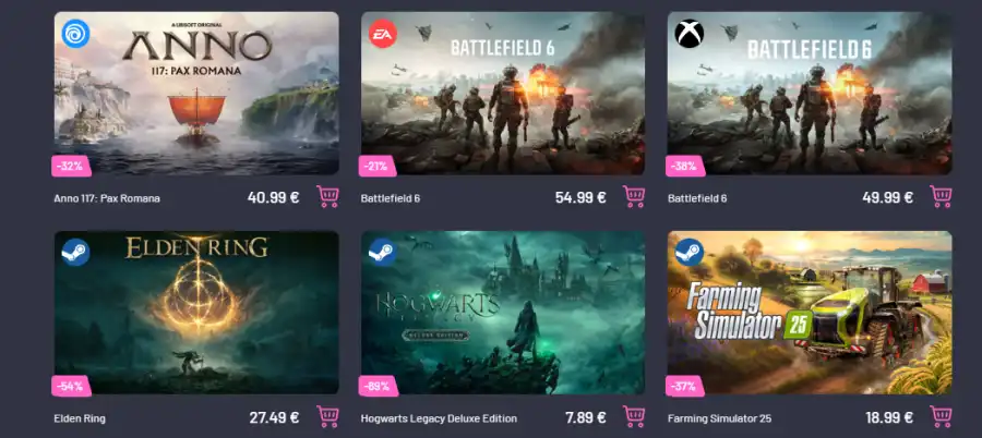 sconti wtf sunday di instant gaming 2025