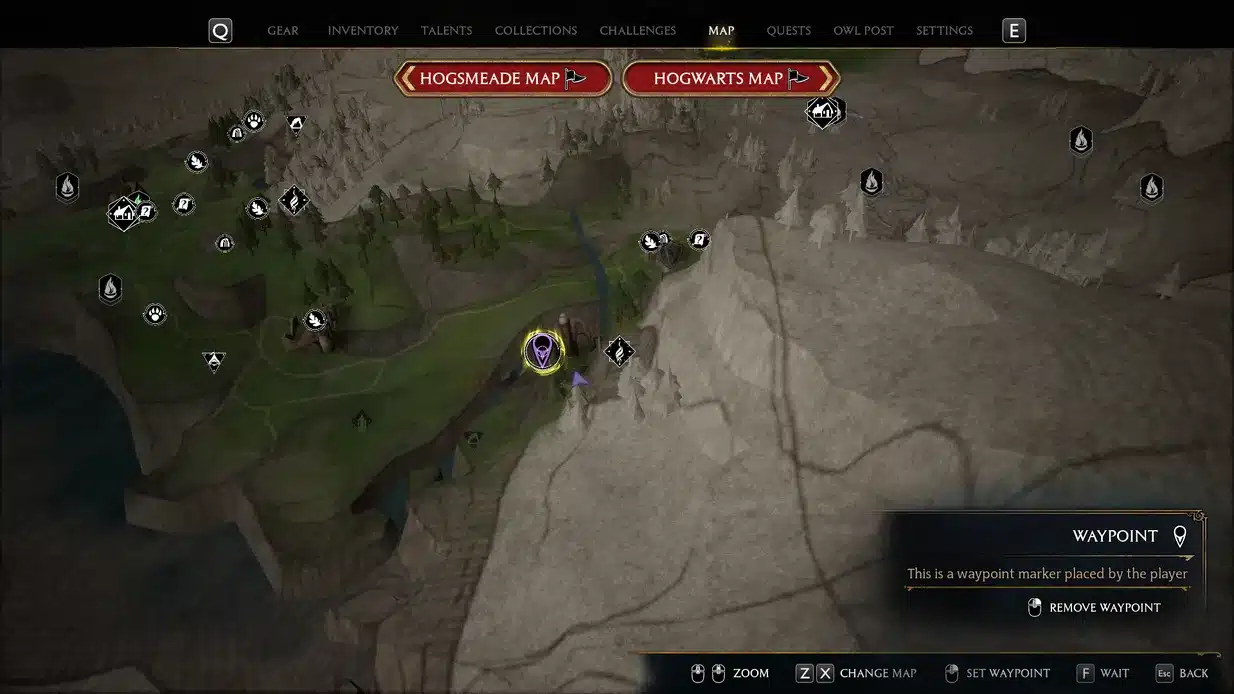 Guida alla missione vorrei ma non pozzo in hogwarts legacy