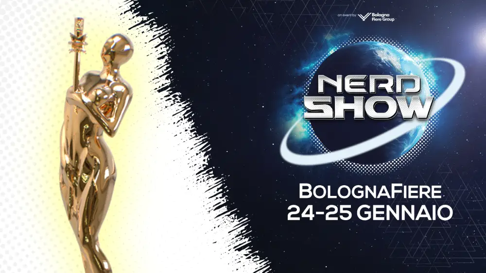 Nerd show 2026 la musa d'oro sesta edizione, doppiaggio italiano, bologna fiere