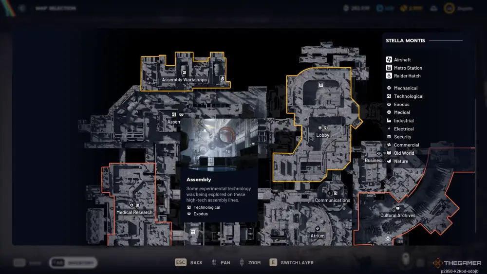 Location dello sputter ionico