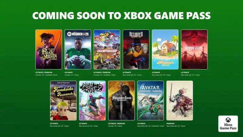 Catalogo game pass febbraio 2026