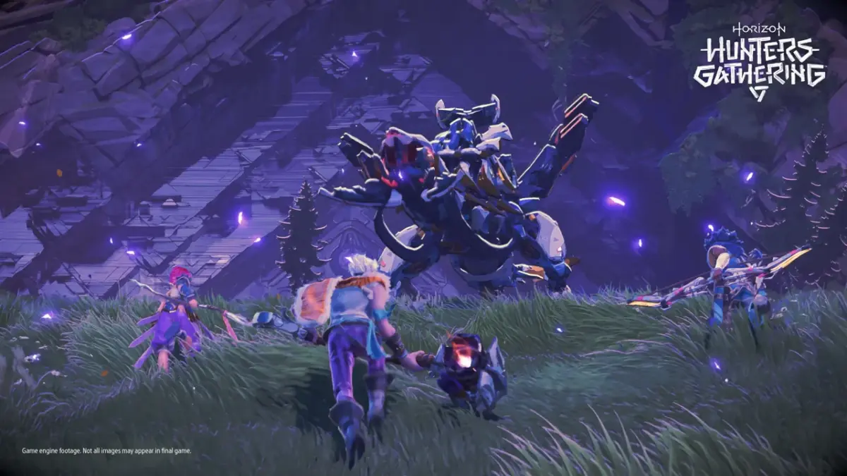 Gameplay di Horizon Hunters Gathering